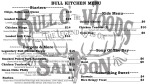 Bull Kitchen Menu